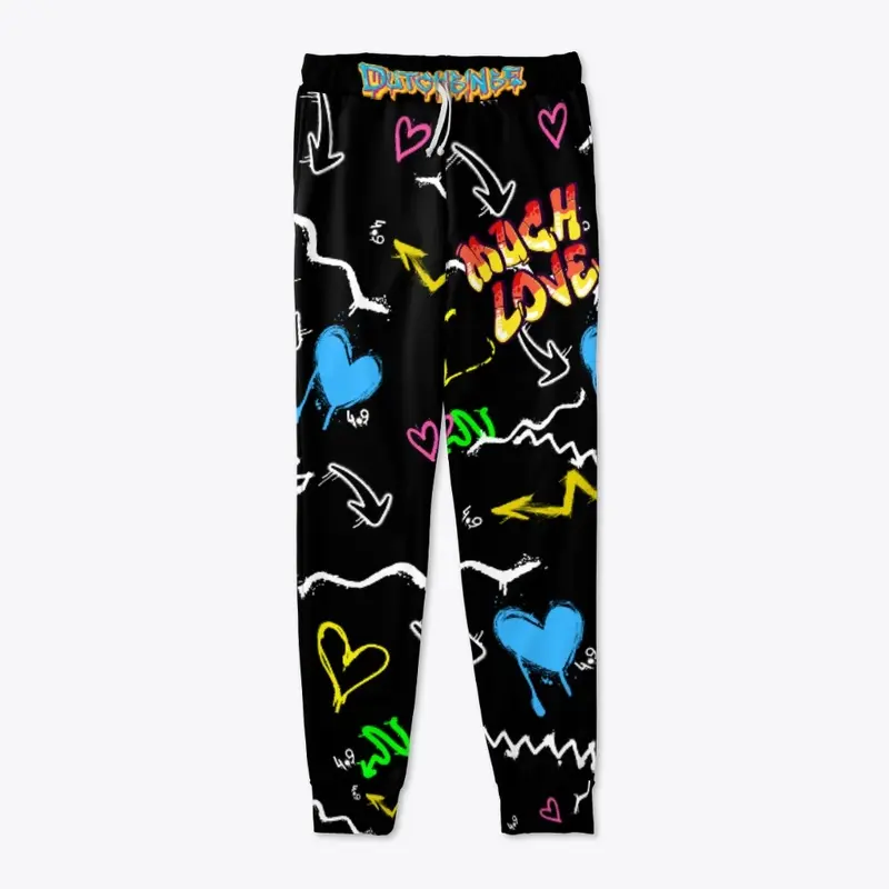 Dutchsinse 1990's Graffiti Joggers