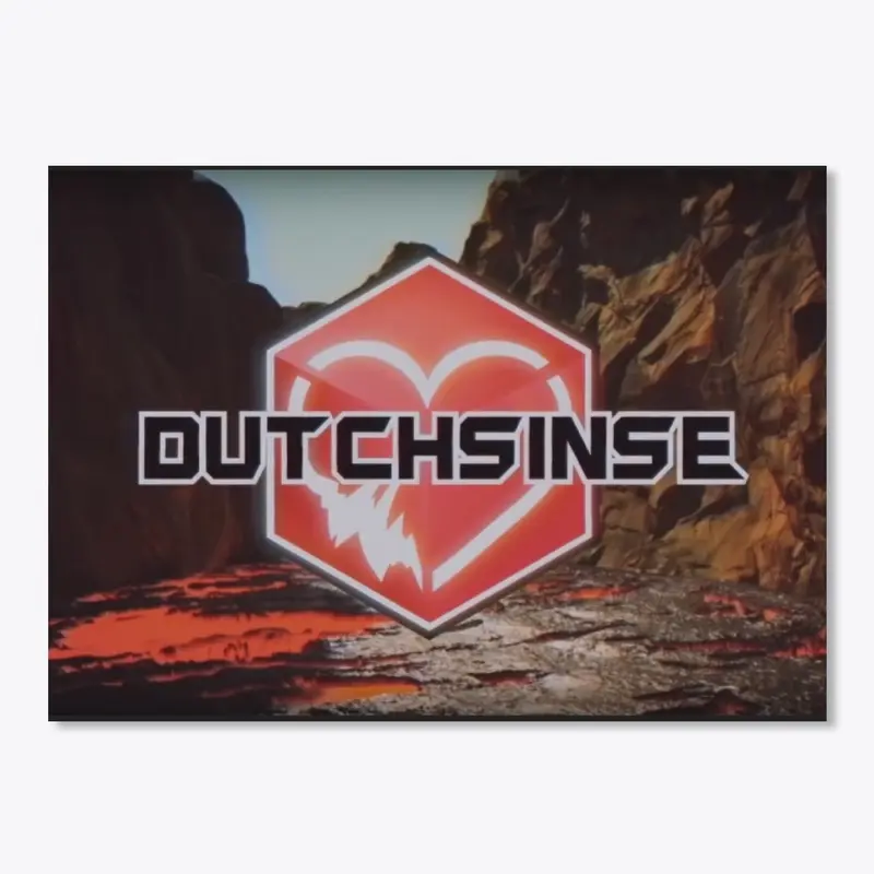 Dutchsinse Lava Flow Large stickers