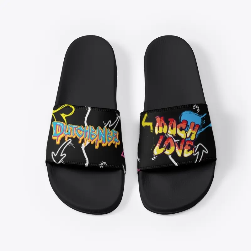 Dutchsinse 90's Graffiti Flip Flops