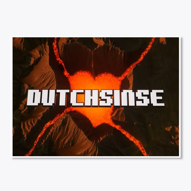 dutchsinse logo - large stickers