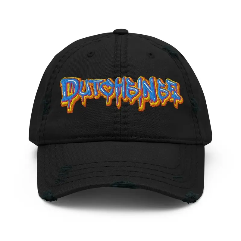 Dutchsinse 90's Graffiti Embroidered Hat